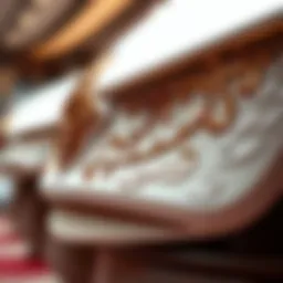 Elegant ferace design showcasing intricate details