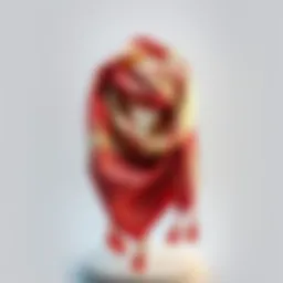 Luxurious Aker scarf displayed elegantly on a minimalist background