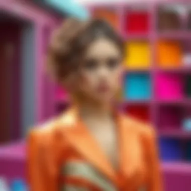 Vibrant Color Palette of Armine 2023 Collection Vibrant color palette representing the essence of 2023 fashion