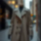 Elegant Armine coat showcasing modern design