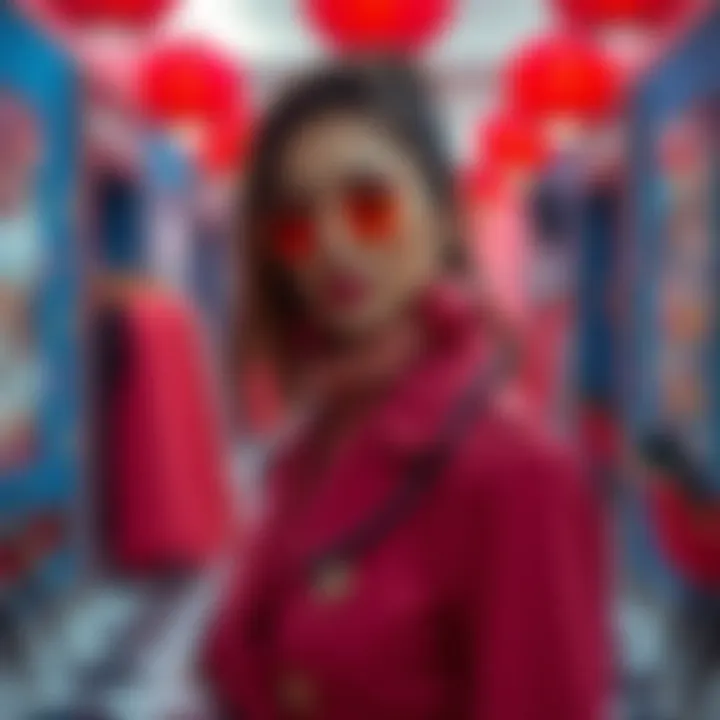 Vibrant color palette of Armine's new season collection