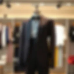Elegant classic trousers displayed on a stylish mannequin