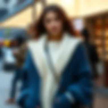 Fashionable chunky knit cardigan perfect for winter