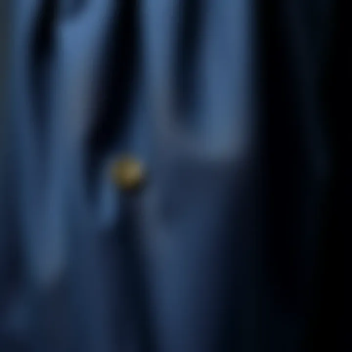 Fabric Texture of Elastic Cuff Pants A close-up of the fabric texture of elastic cuff pants