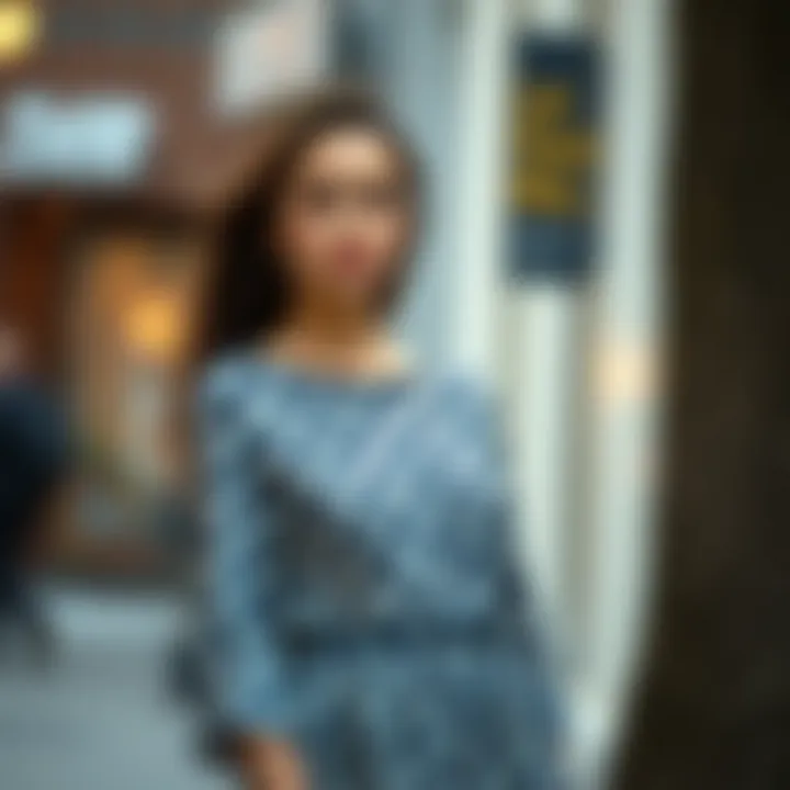 Chic Dress for Mothers with Unique Patterns Chic mother dress with unique patterns