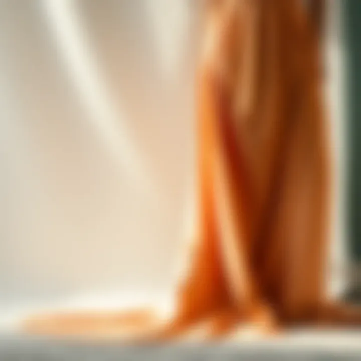 Chic fabric choices for long skirts
