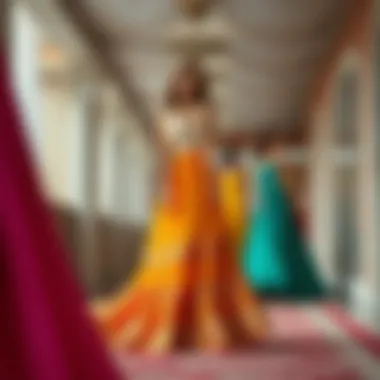 Beautiful Colors for Long Skirts at Weddings Color palette inspiration for wedding skirts