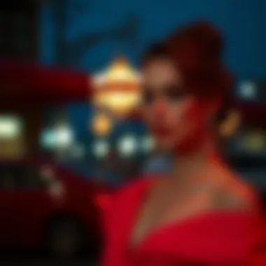 Color palette suggestions for evening wear