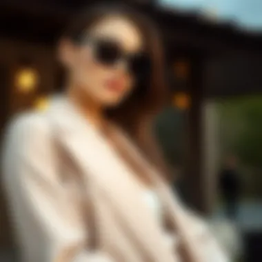 Chic outfit showcasing the harmony of comfort and elegance in modern attire