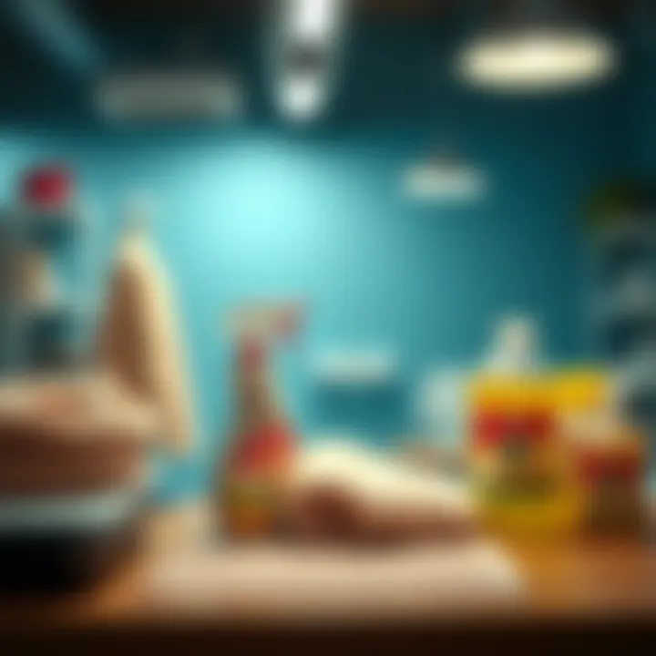 Commercial products for stain removal