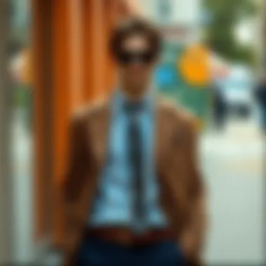 Mastering the Art of Combination A well-dressed individual showcasing a complete outfit