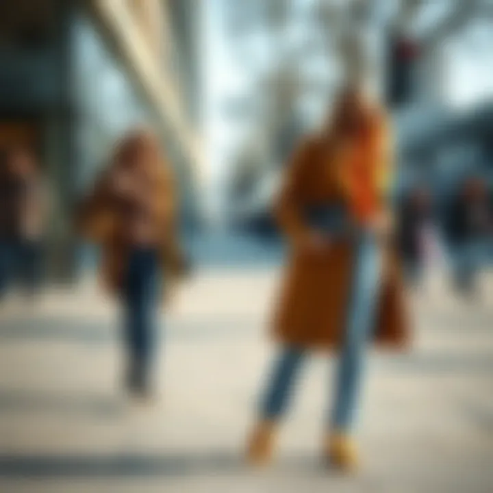 Creative outfit combinations featuring jeans and coats