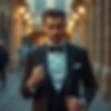 Groom showcasing a sophisticated look