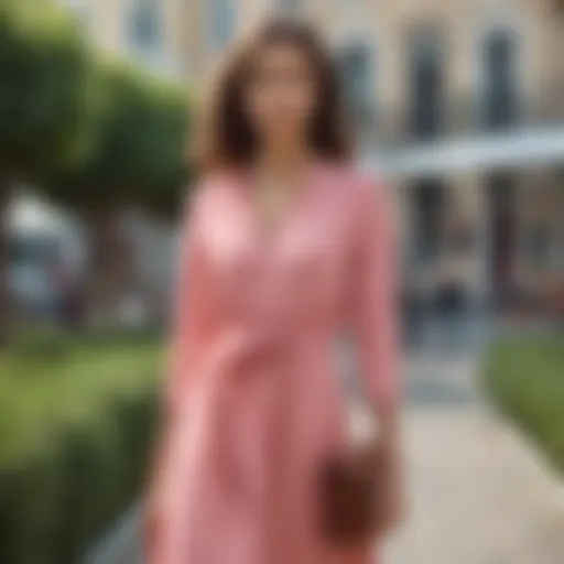 A stylish dress combination for a casual day out
