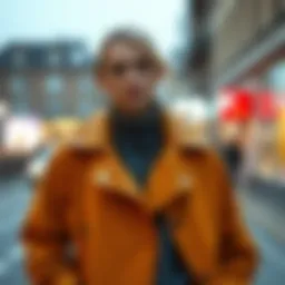 Chic and modern jacket styling