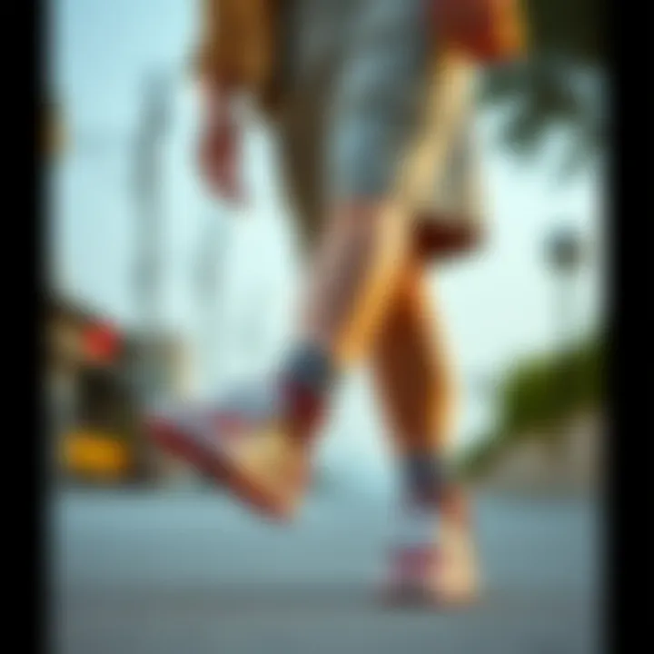 Stylish footwear options that complement shorts