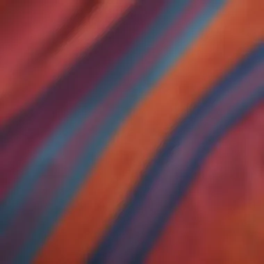 Fabric Texture of Vibrant Vests Close-up of fabric texture used for vibrant vests