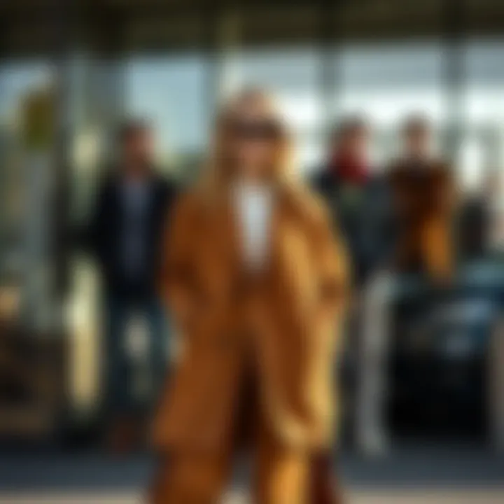 Seasonal styling of suede clothing