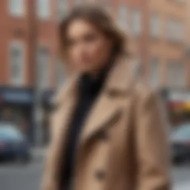 Complete the Look: Accessories with Wool Coats Wool coat paired with winter accessories for a complete look