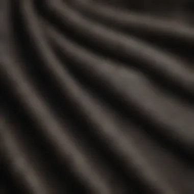 The Texture of Quality: Wool Fabric Details Close-up of high-quality wool fabric showcasing texture
