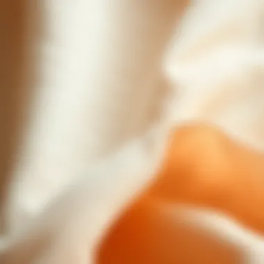 Lightweight Fabric for Summer Skirts Close-up of a fabric swatch showcasing lightweight material ideal for summer skirts