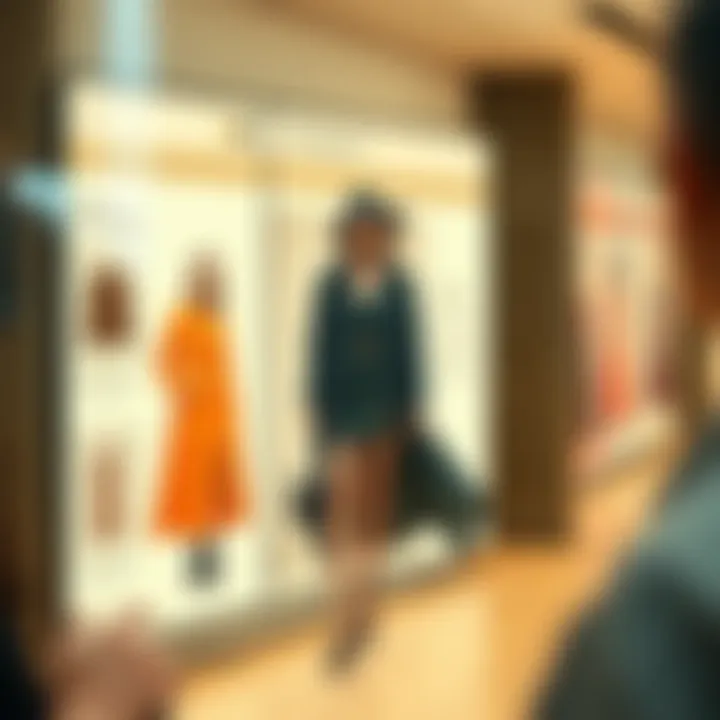 Chic fashion collection displayed on a modern website interface