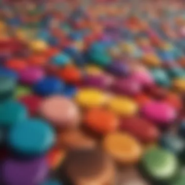 Vibrant Color Palette of Large Size Ferace Vibrant color palette of large size ferace options for a modern look.