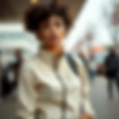 Versatile Styling with Zippered Feraces Stylish outfit combinations featuring zippered feraces