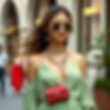 Stylish Accessories for Pistachio Green Dress Stylish accessories paired with a pistachio green dress