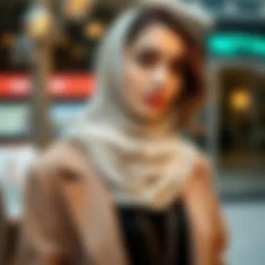 Trendy layering techniques in modest fashion