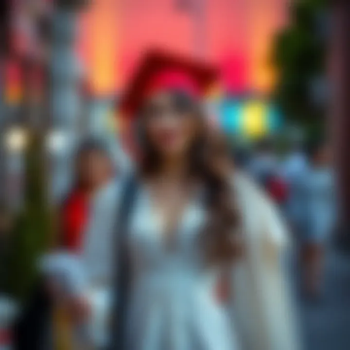 Trendy graduation dress styles