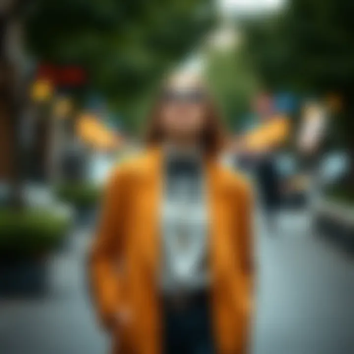 Creating unique personal styles with gupur detailed outfits