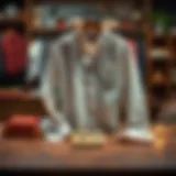 Stylish Haki Keten Shirt on a Wooden Table