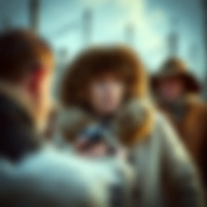 Historical evolution of fur-lined outerwear over the decades