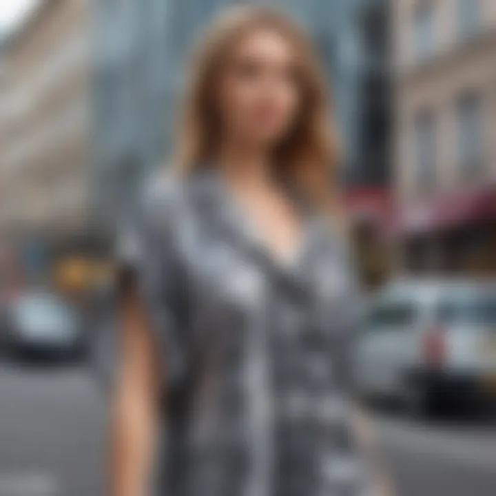 Fashion trends featuring climate tunics in urban settings