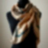 The Elegance of Silk Scarves Elegant silk scarf draped gracefully