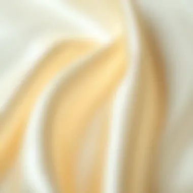 Close-up of silk fabric texture