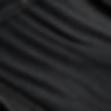 Fabric Texture of Black Denim Close-up of the fabric texture of black jeans