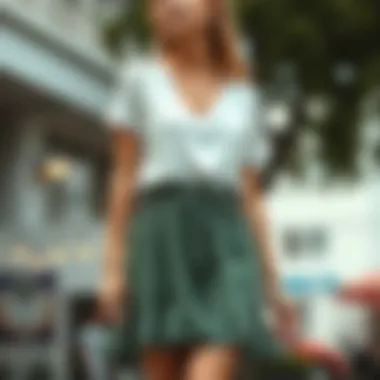 Summer Casual Flare Casual flared dress ideal for summer outings