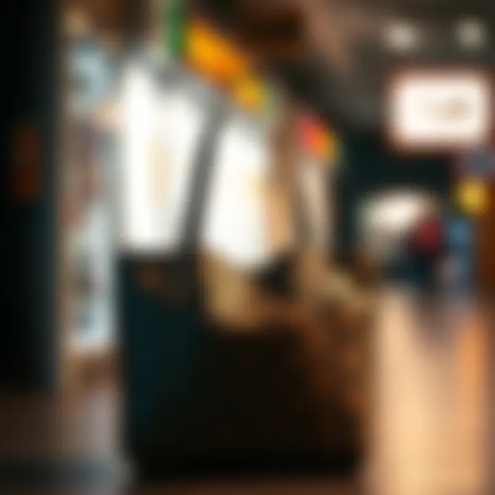 Stylish tote bag with intricate patterns