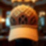 Elegant kapitoneli kap showcasing intricate tufting details