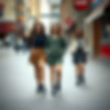 Versatile Layered Styles Layered looks featuring cargo skirts for different occasions