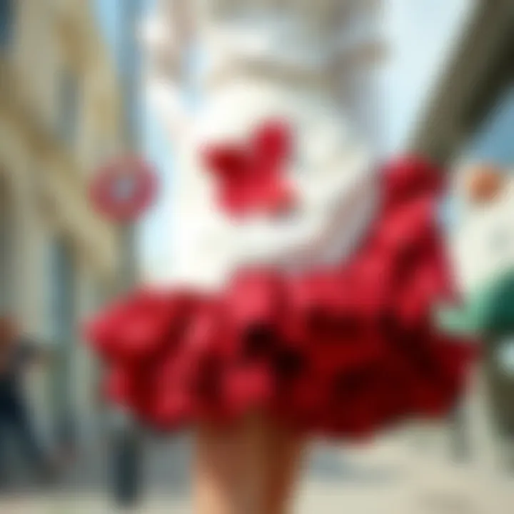 Versatile Ruffled Skirt for Various Occasions Versatile ruffled skirt for various occasions