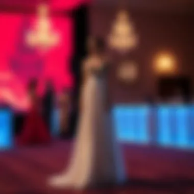 Formal Event Long Dress Stylish long dress showcased at a formal event