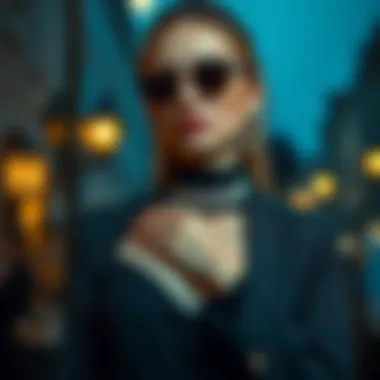 Chic Accessories Pairing Fashionable accessories for evening attire