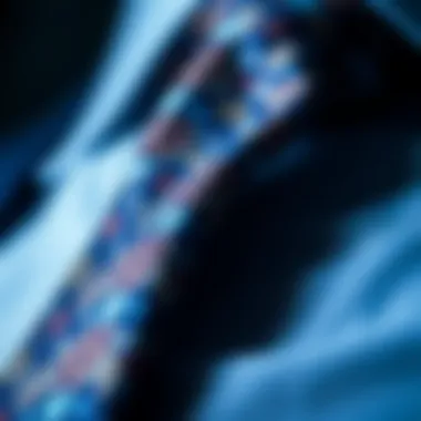 Quality Fabric of Kiğılı Tie Close-up of Kiğılı tie fabric emphasizing quality