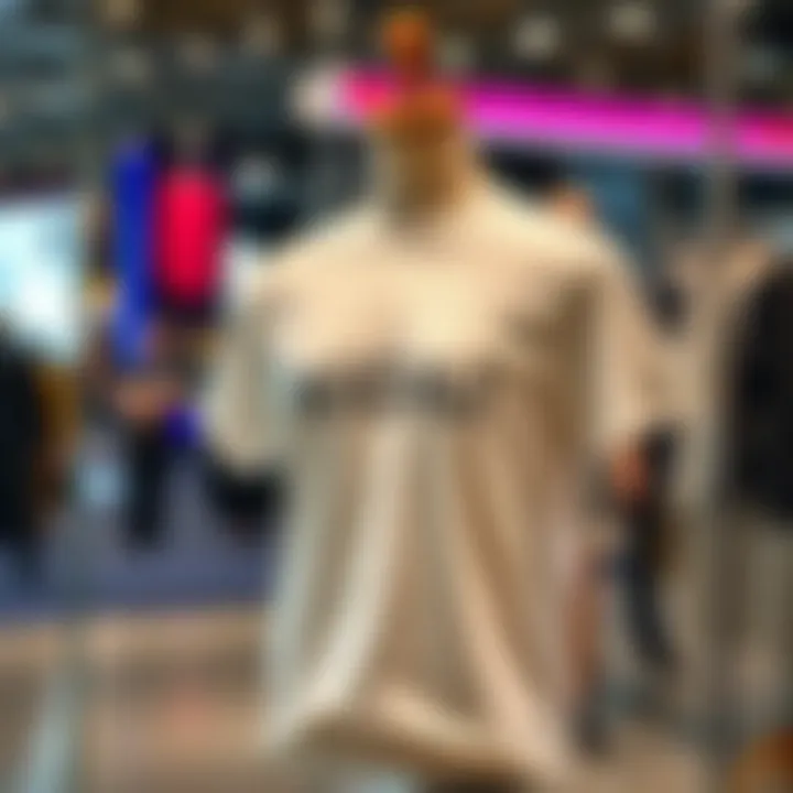 Stylish Kigili t-shirt displayed on a mannequin showcasing modern fashion trends.