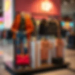 A modern outfit display representing youthful fashion choices