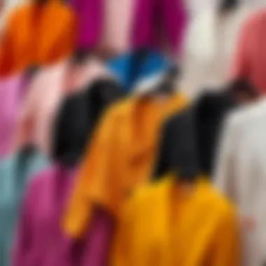 Variety of short blazers in different colors