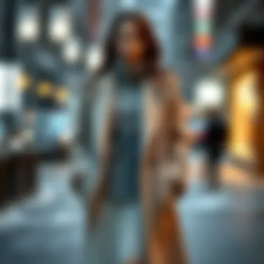 Layering Ideas with a Winter Mini Dress Layered outfit with a winter mini dress